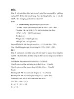 ĐỀ ÔN THI TỐT NGHIỆP MÔN TOÁN LỚP TIỂU HỌC BẮC NINH Đề 6