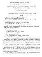 ngân hàng đề thi thực hành kế toán doanh nghiệ cao đẳng nghề đề số (20)