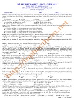 đề thi thử môn toán đh số 37
