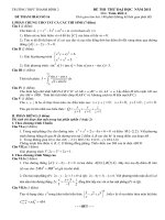 đề thi thử môn toán ôn thi đhcđ năm 2011 đề số 16