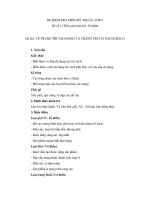 Đề kiểm tra học kì I lớp 9 môn Mỹ Thuật - Đề 1