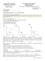Đề thi thử THPT quốc gia môn Hóa năm 2015 - THPT Chuyên Lê Qúy Đôn - đề 3