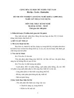 ĐỀ thi tốt nghiệp cao đẳng nghề ngành kỹ thuật xây dựng phần thực hành mã (9)