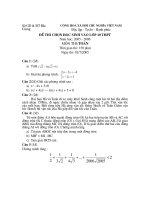 đề ôn luyện thi vào lớp 10  toán, đề số 65