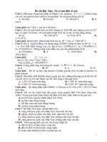 Ôn thi Đại  Học: Từ vi mô đến vĩ mô