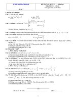 đề ôn tập học kì 2 môn toán 11 đề  7