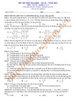 đề thi thử môn toán đh số 34