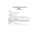 Đề thi học sinh giỏi toán