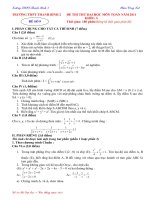 đề thi thử môn toán ôn thi đhcđ năm 2011 đề số 9