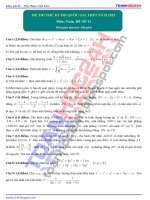 đề thi thử môn toán 2015 số 12 của toanhoc24h