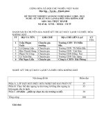 ĐỀ thi tốt nghiệp cao đẳng nghề ngành kỹ thuật máy lạnh và điều hòa không khí phần thực hành mã (33)