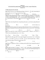 đề thử thử đại học môn vật lý các trường chuyên THPT trên toàn quốc đề số  (9)