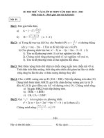 đề ôn luyện thi vào lớp 10  toán, đề số 83