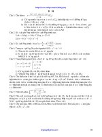 Đề thi thử đại học môn Toán (103)