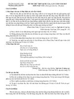 Đề Thi Thử Văn Chuyên Vinh Lần 1 năm 2015
