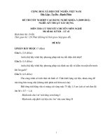 ngân hàng đề thi tôt nghiệp cao đẳng nghề chuyên ngành kỹ thuật xây dựng đề số (42)