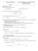 đề ôn tập học kì 2 môn toán 11 đề  33