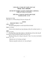 ĐỀ thi tốt nghiệp cao đẳng nghề ngành kỹ thuật xây dựng phần lý thuyết mã  (3)