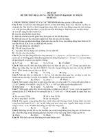 đề thử thử đại học môn vật lý các trường chuyên THPT trên toàn quốc đề số  (6)