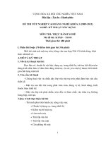 ĐỀ thi tốt nghiệp cao đẳng nghề ngành kỹ thuật xây dựng phần thực hành mã (3)