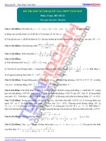 đề thi thử môn toán 2015 số 21 của toanhoc24h