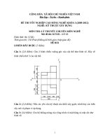 ngân hàng đề thi tôt nghiệp cao đẳng nghề chuyên ngành kỹ thuật xây dựng đề số (12)