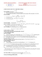 đề thi thử môn toán ôn thi đhcđ năm 2011 đề số 15