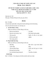 Đề thi tốt nghiệp cao đẳng nghề phần thực hành ngành quản trị  doanh nghiệp vừa và nhỏ đề số  (13)