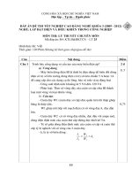 ĐỀ thi tốt nghiệp cao đẳng nghề ngành kỹ thuật lắ đặt và điều khiển trong công nghiệp phần lý thuyết và đáp án mã   (25)