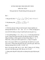 Đề thi HSG toán lớp 9 (14)