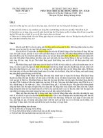 Đề thi kết thúc học phần phân tích thiết kế hệ thống thông tin