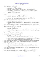 Đề thi thử đại học môn Toán (114)