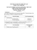 ĐỀ thi tốt nghiệp cao đẳng nghề ngành lắp đặt thiết bị cơ khí phần thực hành và đáp án mã   (11)