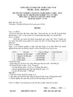 Đề thi tốt nghiệp cao đẳng nghề phần lý thuyết ngành quản trị  doanh nghiệp vừa và nhỏ đề số  (4)