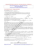 Đề thi thử và cách giải môn toán thầy đặng thành nam (1)