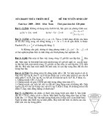 đề ôn thi vào lớp 10 môn toán tham khảo, đề  37