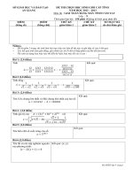 Đề thi học sinh giỏi giải toán Máy tính cầm tay lớp 9 tỉnh An Giang năm học 2012 - 2013
