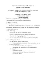 ĐỀ thi tốt nghiệp cao đẳng nghề ngành kỹ thuật xây dựng phần thực hành mã (39)