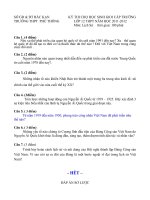 đề thi HSG cấp trường môn lịch sử thpt phú thông bắc cạn