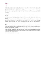 đề thi Quản trị Công nghệ (2013) đại học thương mại