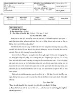 Đề kiểm tra cuối học kì 2 môn Tiếng Việt lớp 5 số 25
