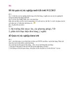 Đề thi môn quản trị tác nghiệp thương mại điện tử khoa B k46i 9.12.2013 đại học thương mại