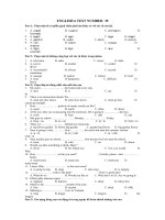 ENGLISH 6 TEST NUMBER  39