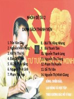 Phân tích tư tưởng Hồ Chí Minh về mối quan hệ giữa cách mạng giải phóng dân tộc ở thuộc địa và cách mạng ở chính quốc. Ý nghĩa của vấn đề nghiên cứu