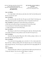 Đề thi đề xuất học sinh giỏi các trường chuyên khu vực duyên hải và đồng bằng bắc bộ môn lịch sử lớp 10 năm 2015 trường chuyên LƯƠNG VĂN TỤY NINH BÌNH