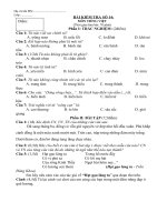 Đề thi học sinh giỏi Tiếng Việt lớp 5 số 14