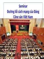 Quá trình hình thành đường lối xây dựng hệ thống chính trị thời kỳ đổi mới