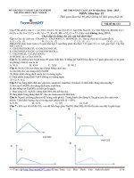 đề hoá thi thử lần 2 năm 2015 trường trực ninh B