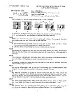 ĐỀ THI HSG SINH HỌC QUỐC GIA 2008