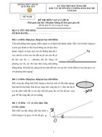 ĐỀ THI HỌC SINH GIỎI CÁC TRƯỜNG CHUYÊN DUYÊN HẢI VÀ ĐỒNG BẰNG BẮC BỘ NĂM 2015 -Vật lý  10 trường chuyên quốc học huế